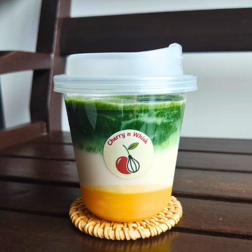 Mango Matcha Latte 
