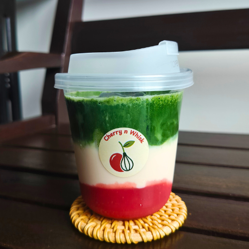 Strawberry Matcha Latte