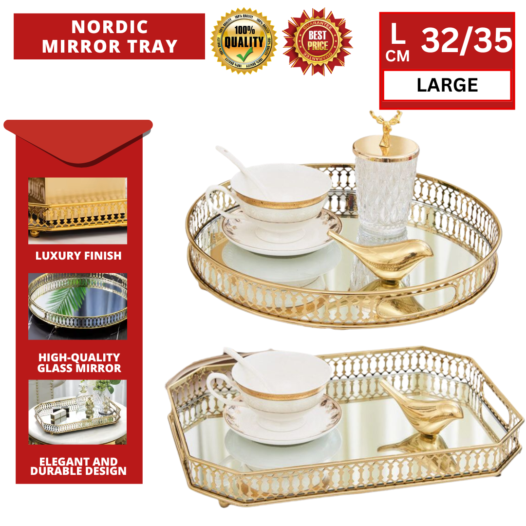 NORDIC MIRROR TRAY