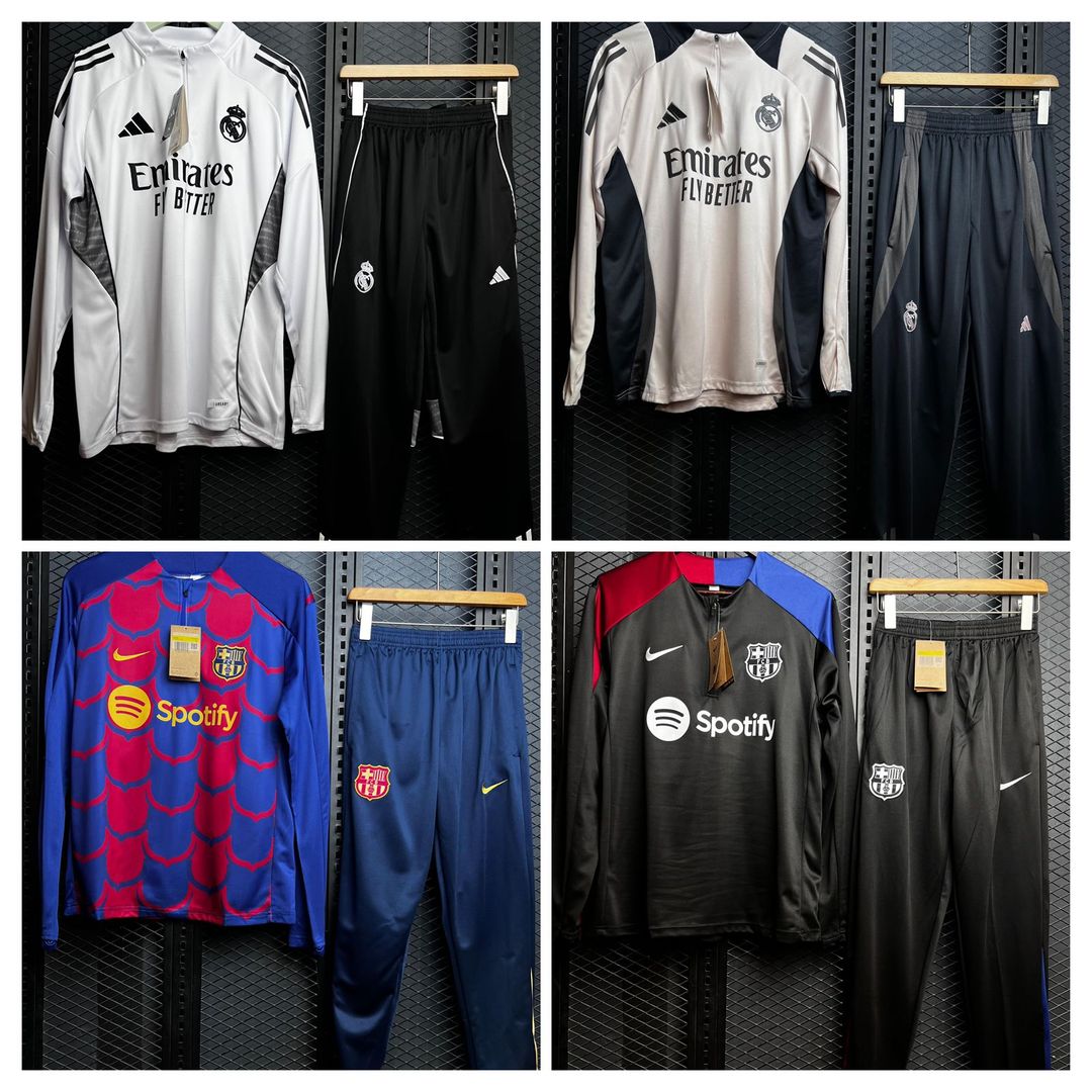 Full Soccer Tracksuits- Playet @ Club Editions Available sizes:S-XXL