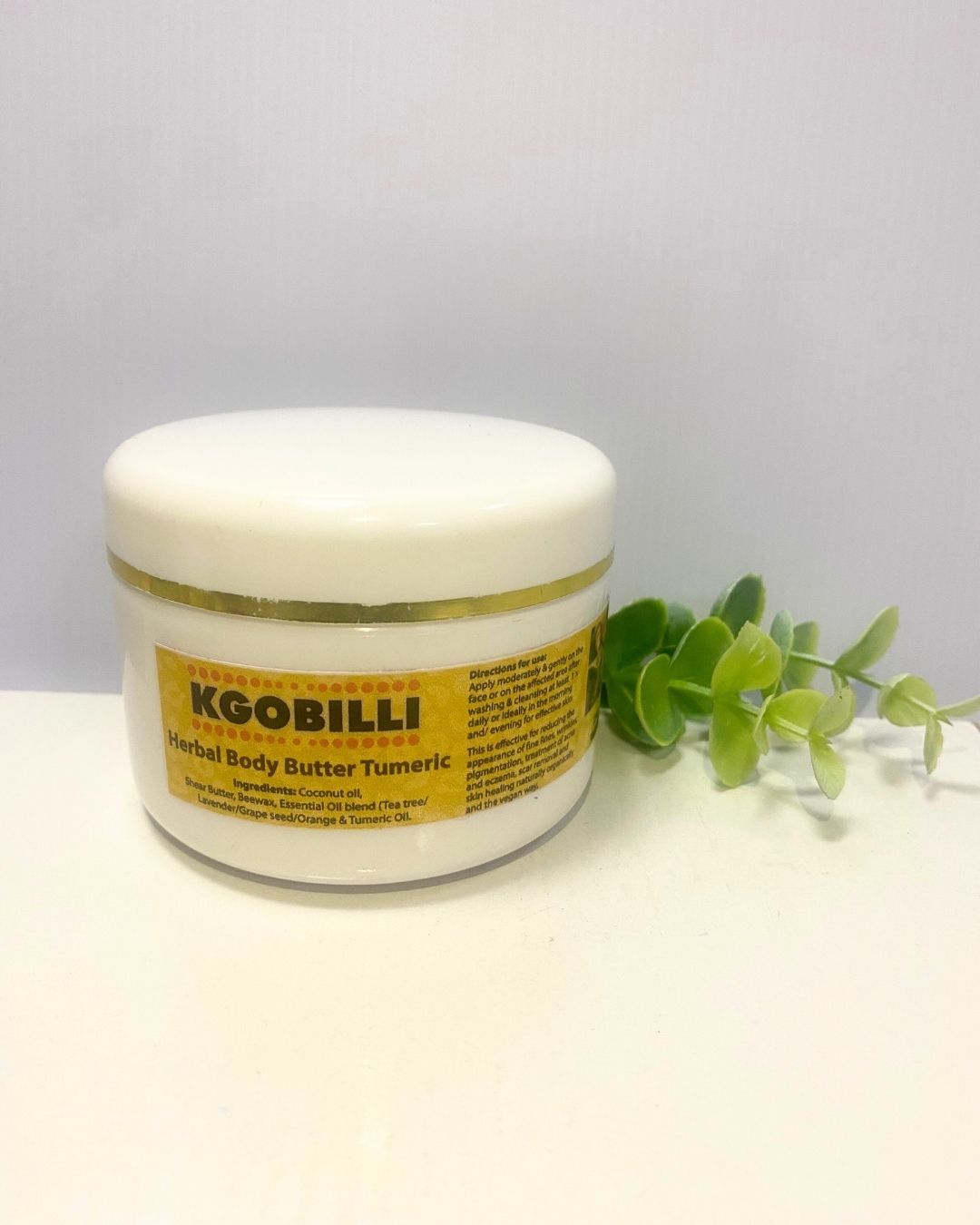 Herbal Body Butter - Tumeric 250ml