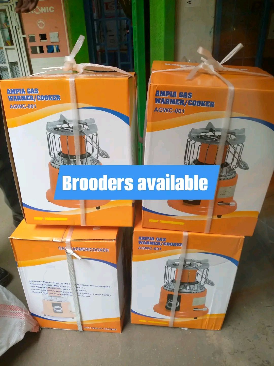 Chick's Gas brooder