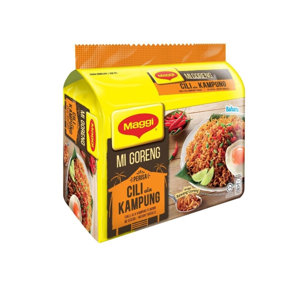 MAGGI MI GORENG CILI ALA KAMPUNG 5*77GM