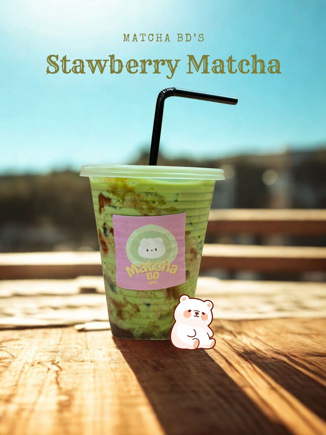Ice Matcha Strawberry 