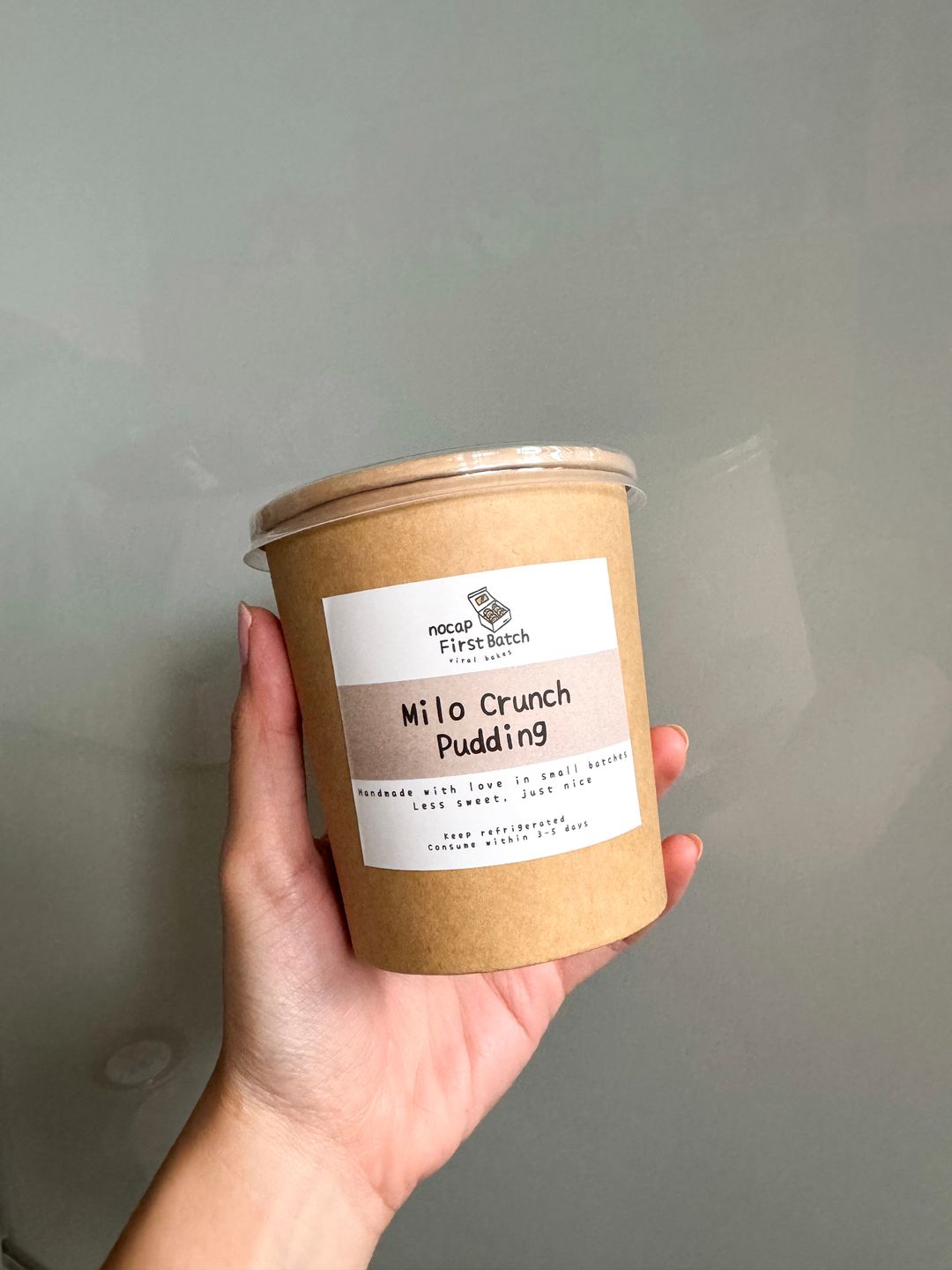Milo Crunch Pudding