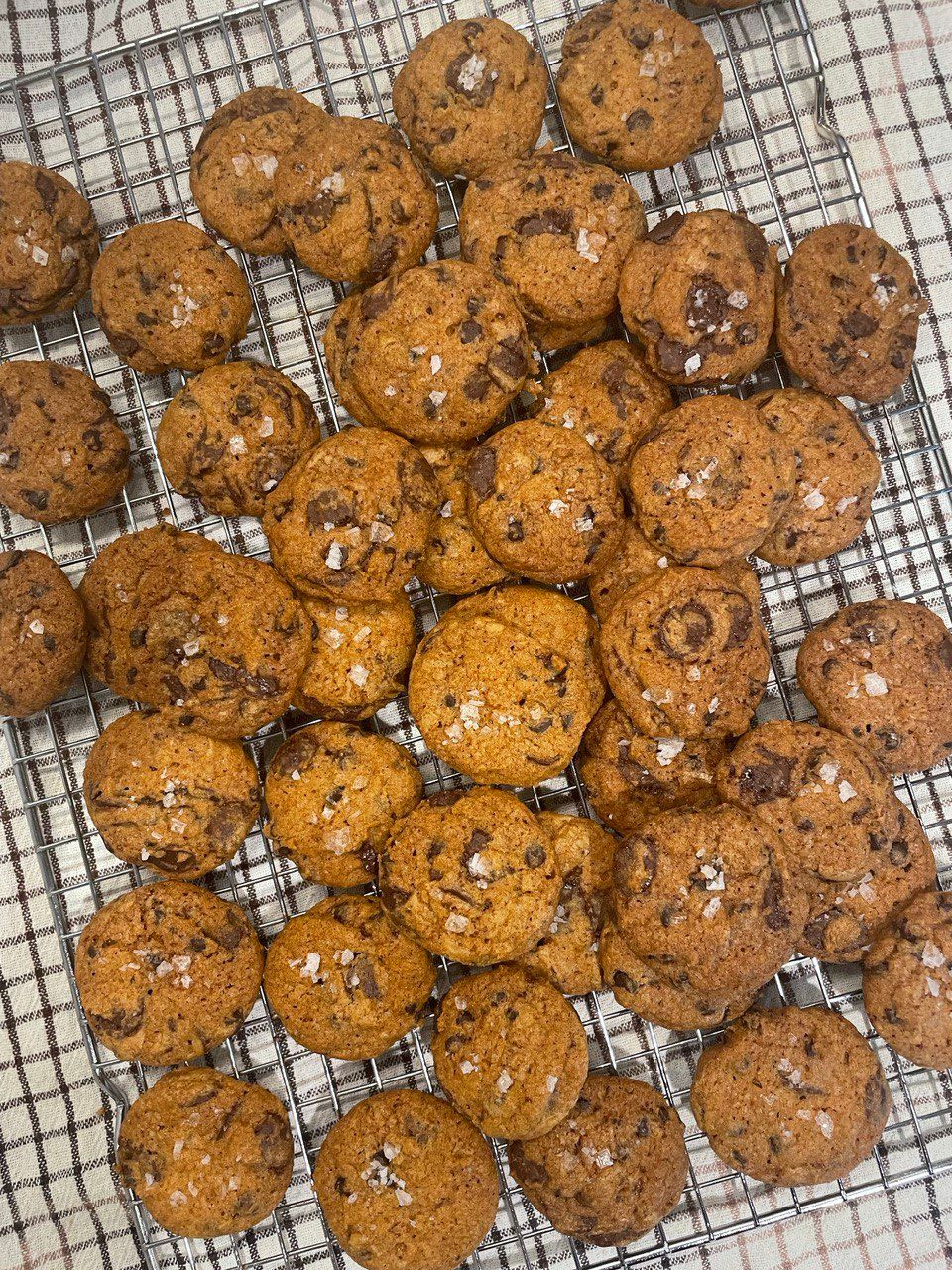 Sea Salt Chocolate Chip Cookies