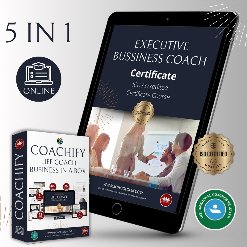 5 In 1 Executive Business Coach Certificate + Coachify