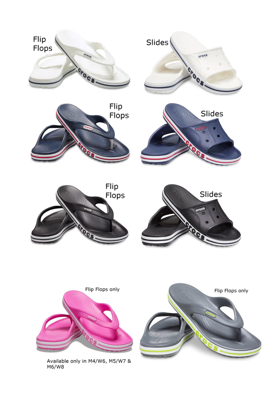 Crocs Bayaband Flip Flops / Slides