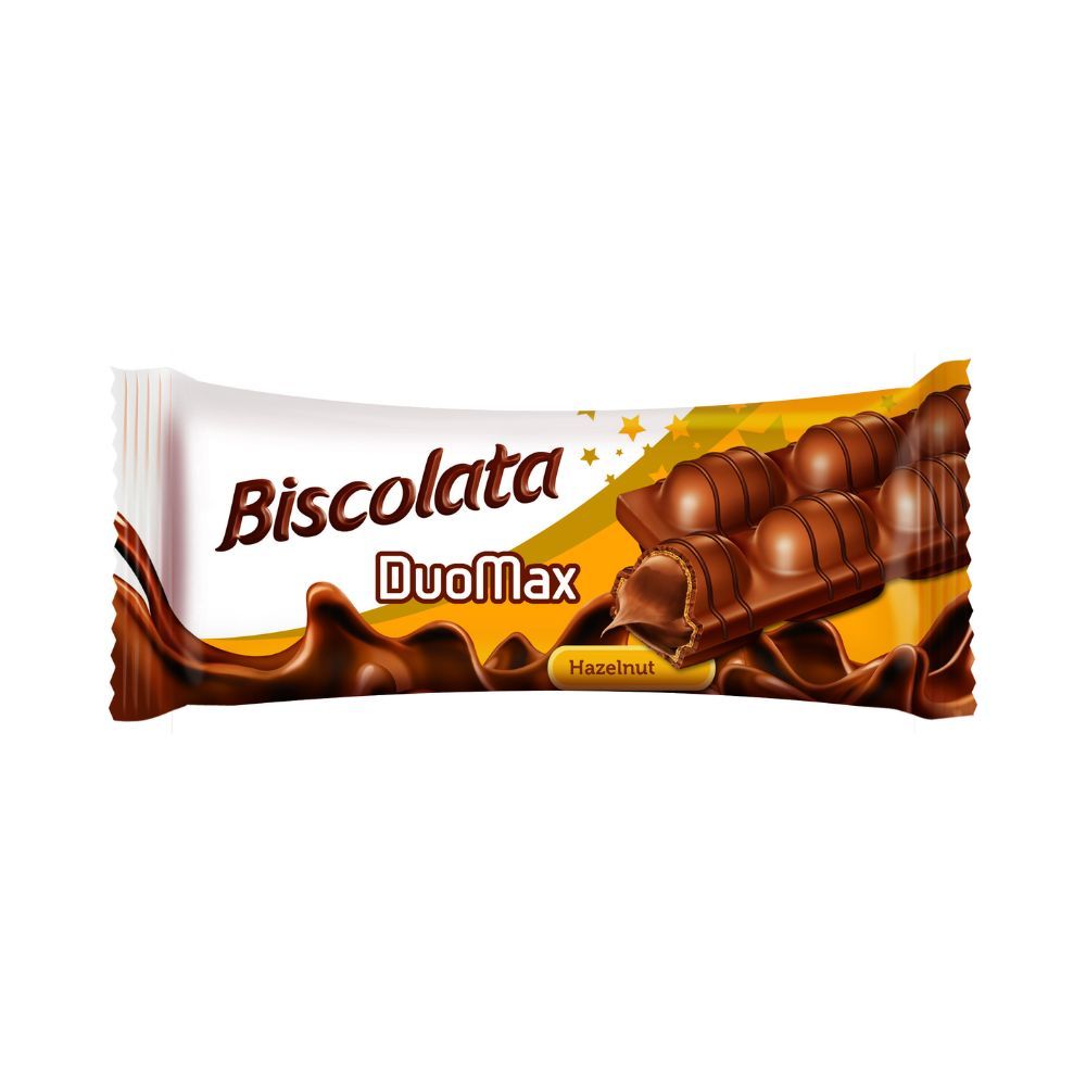 BISCOLATA DUOMAX HAZELNUT WAFER 44G