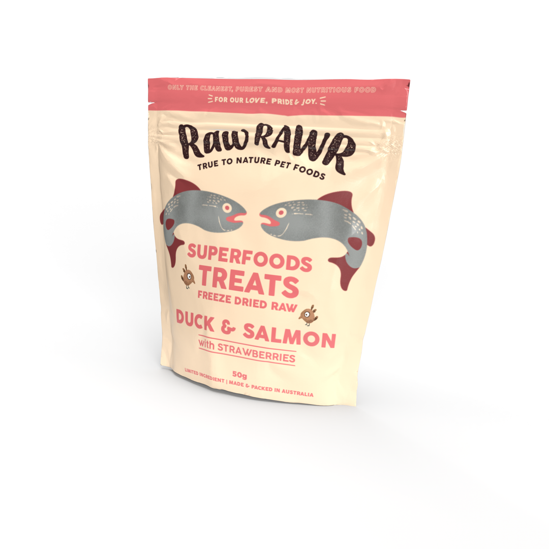 Duck and Salmon Treats