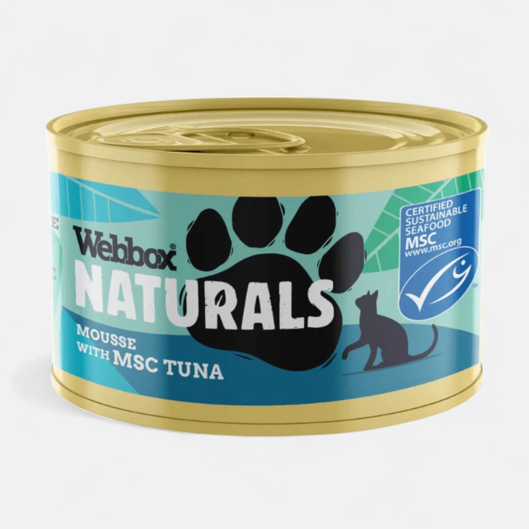 Webbox Natural Cat Mousse Tuna 85G