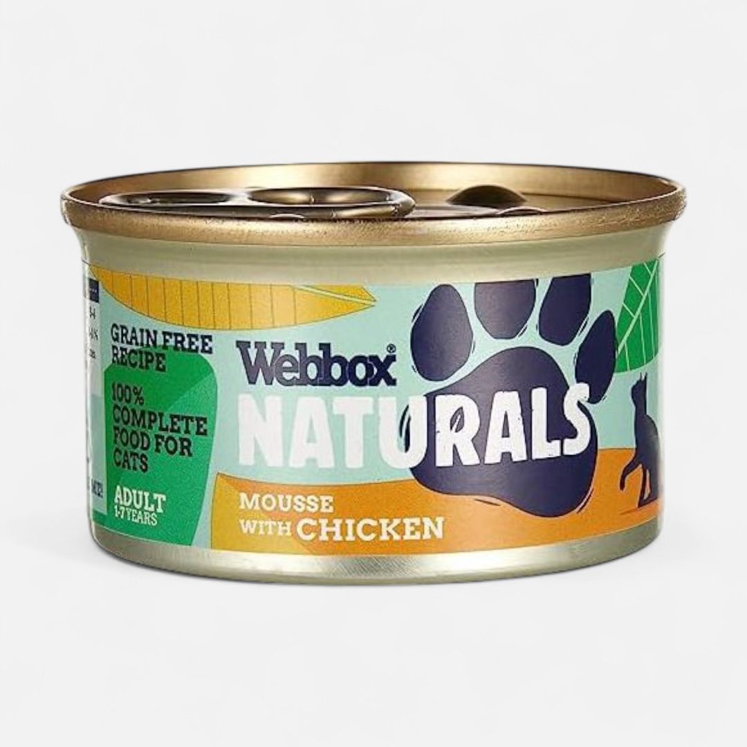 Webbox Natural Cat Mousse Chicken 85G