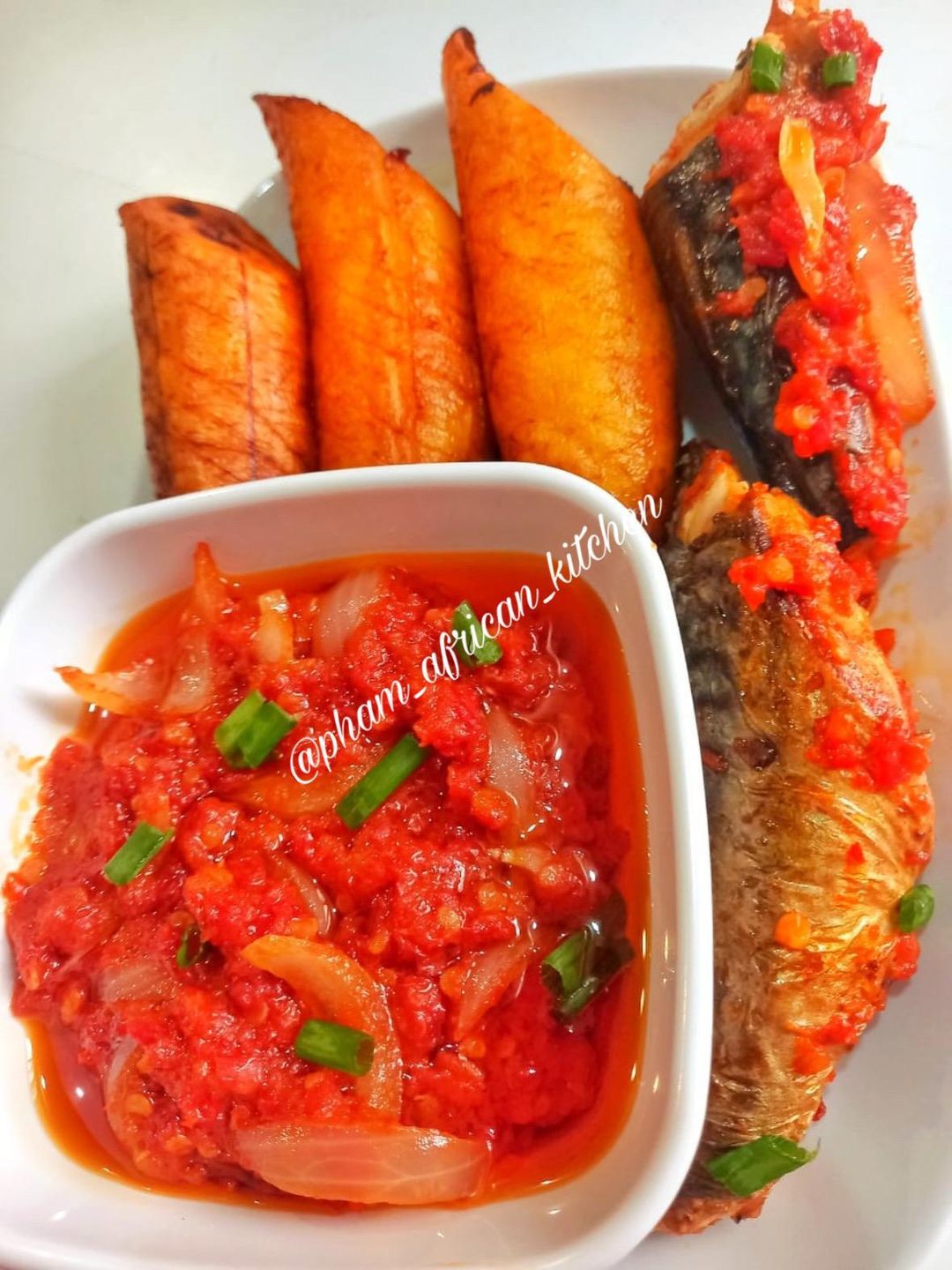 Plantain fish sauce 