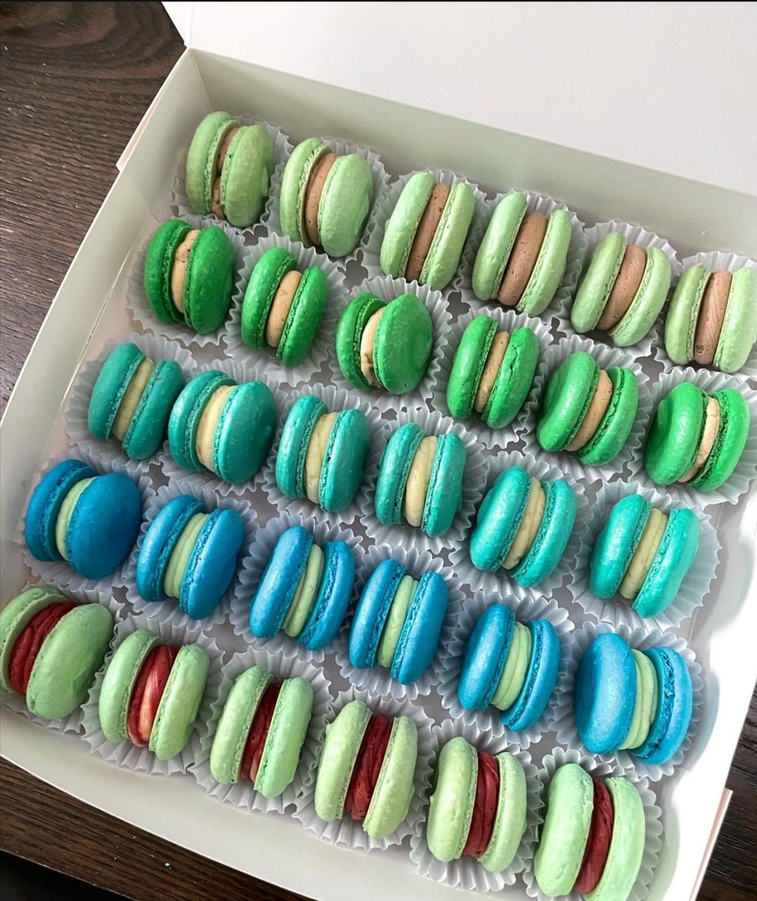 30 pieces regular macaron set