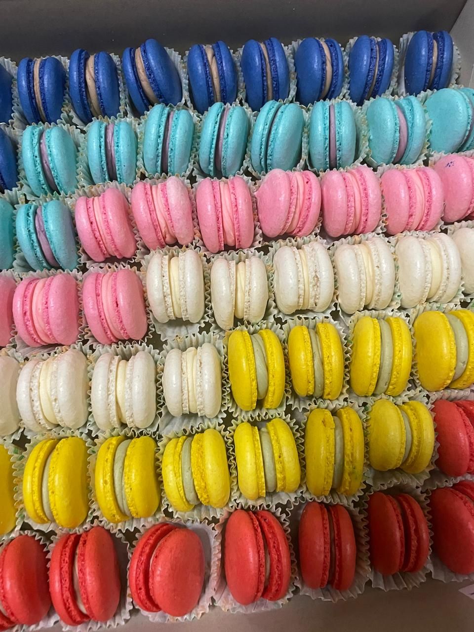 60 pieces regular macaron set