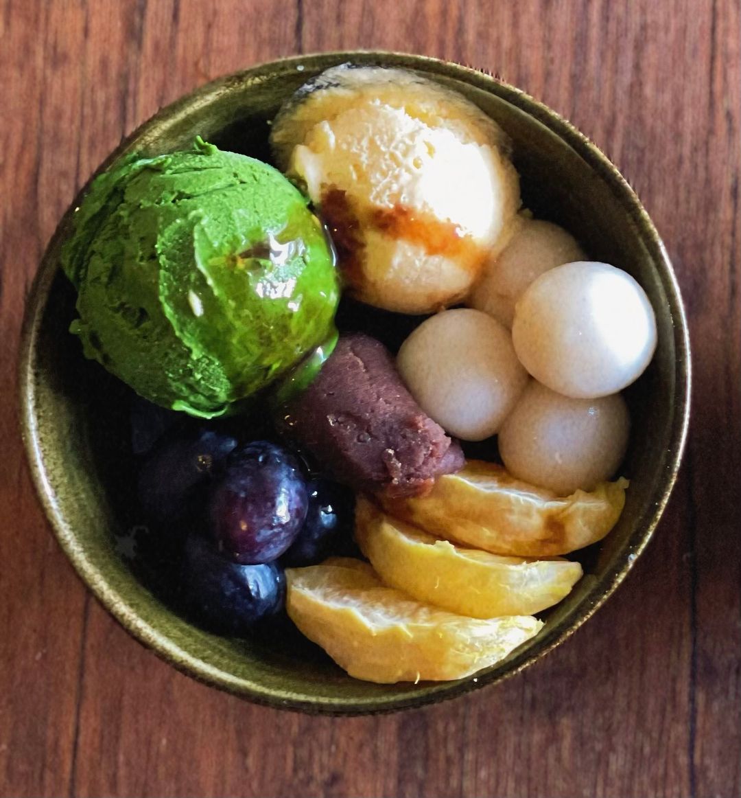 Anmitsu w/ Kuromitsu (Dine-in Only)