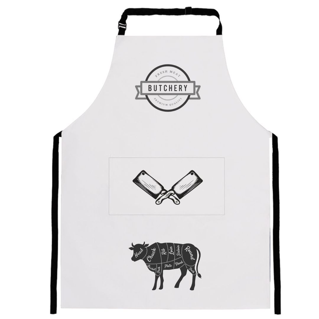 Biere Colour Apron with Pocket 
