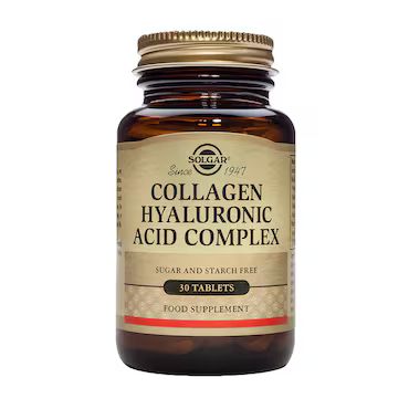 Solgar Collagen Hyaluronic Acid Complex 30 Tablets