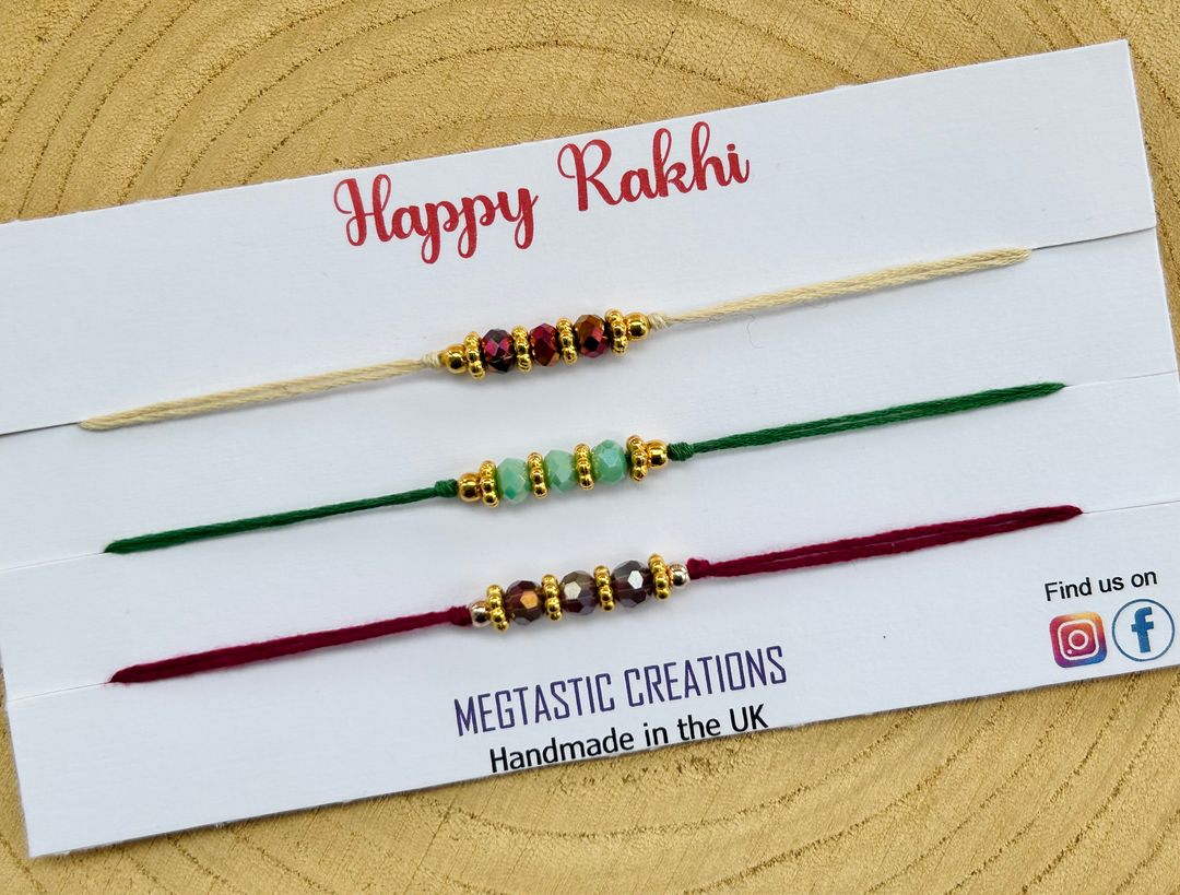 Traditional rakhi set, Football ⚽️, Red rakhi set