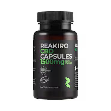 Reakiro CBD Gel 50mg 30 Capsules