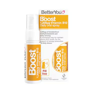 BetterYou Boost Daily Vitamins B12 Oral spray (25ml)