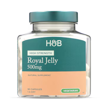 Holland & Barrett High Strength Royal Jelly 500mg 90 Capsules