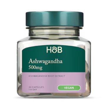 Holland & Barrett Ashwagandha 500mg 30 Capsules