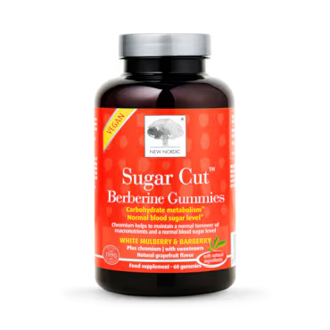 New Nordic Sugar Cut Berberine 60 Gummies