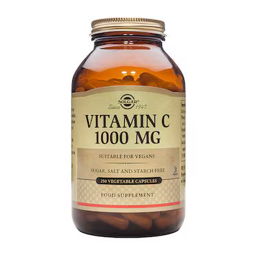 Solgar Vitamin C 1000mg 250 Vegi Capsules