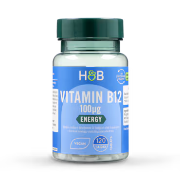 Holland & Barrett Vitamin B12 100ug 120 Tablets