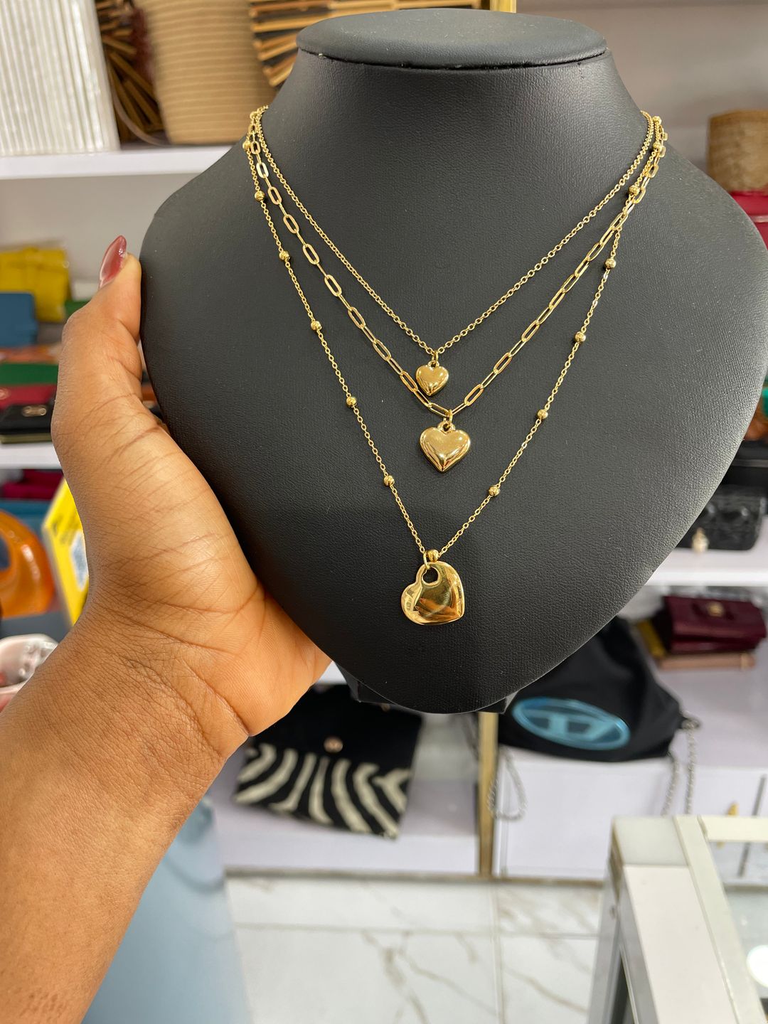 Triple Necklace 