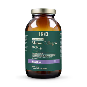 Holland & Barrett Marine Collagen with Vitamin C 180 Tablets