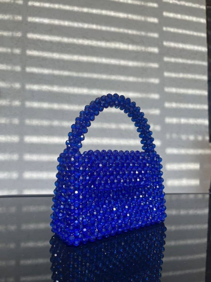 Sac à Main en Perle Cristal 
