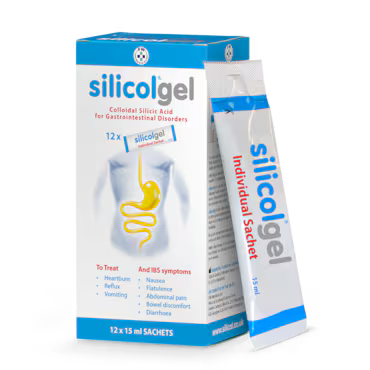 Silicolgel for IBS Symptoms and Gastrointestinal Disorders 12x15ml Sachets