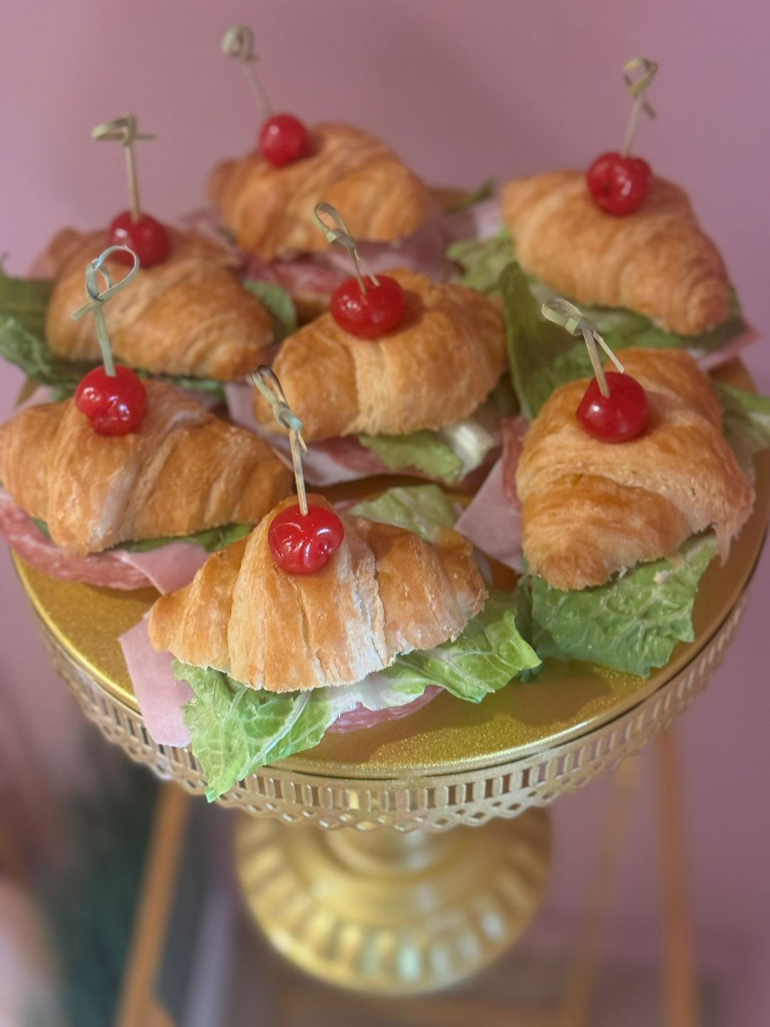Mini Sanduíches Croissant
