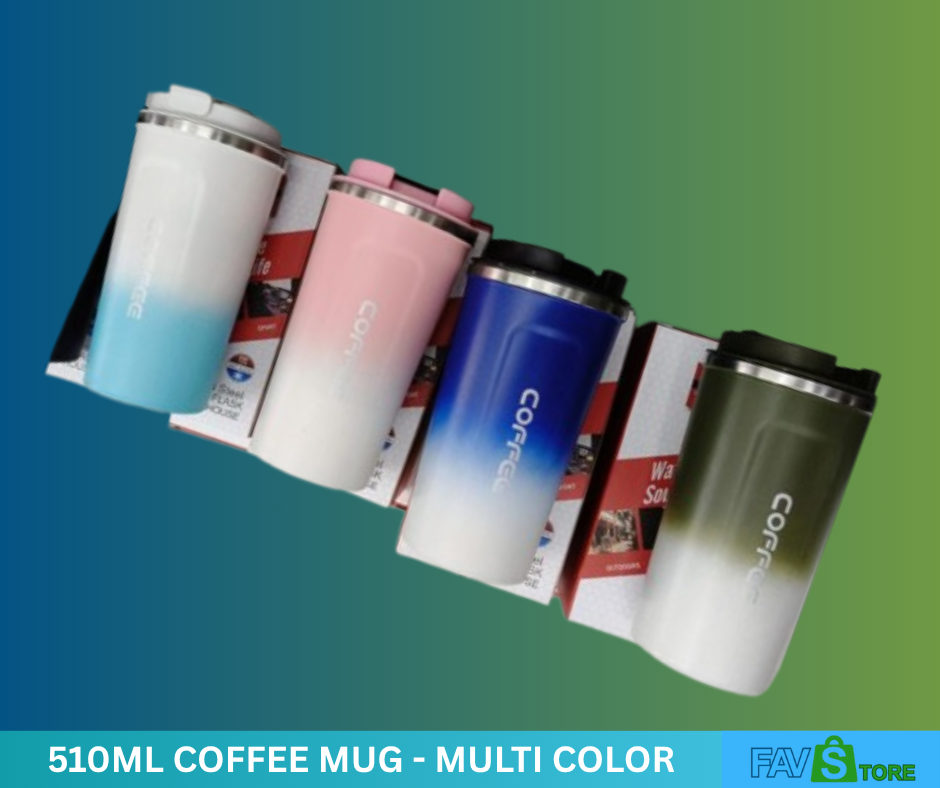 510ML COFFEE MUG - MULTI COLOR