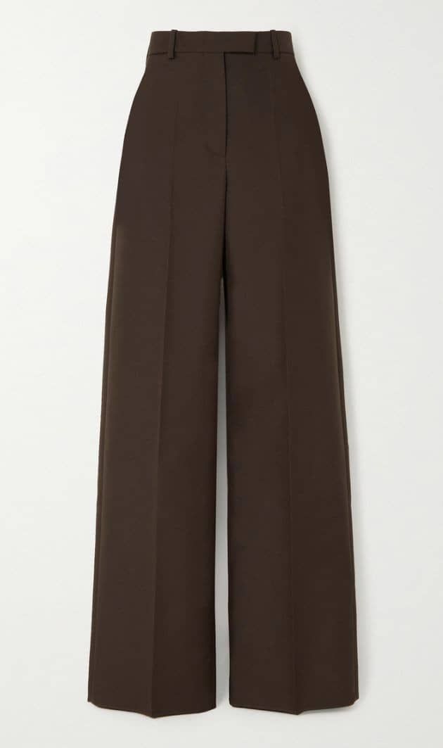 Pantalon Palazzo Taille Haute 