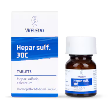 Weleda Hepar Sulf 30c 125 Tablets