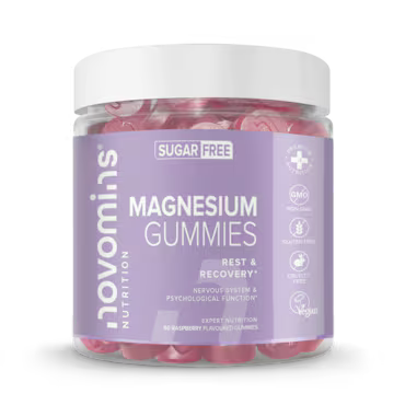 Novomins Magnesium SF Raspberry Flavoured 60 Gummies