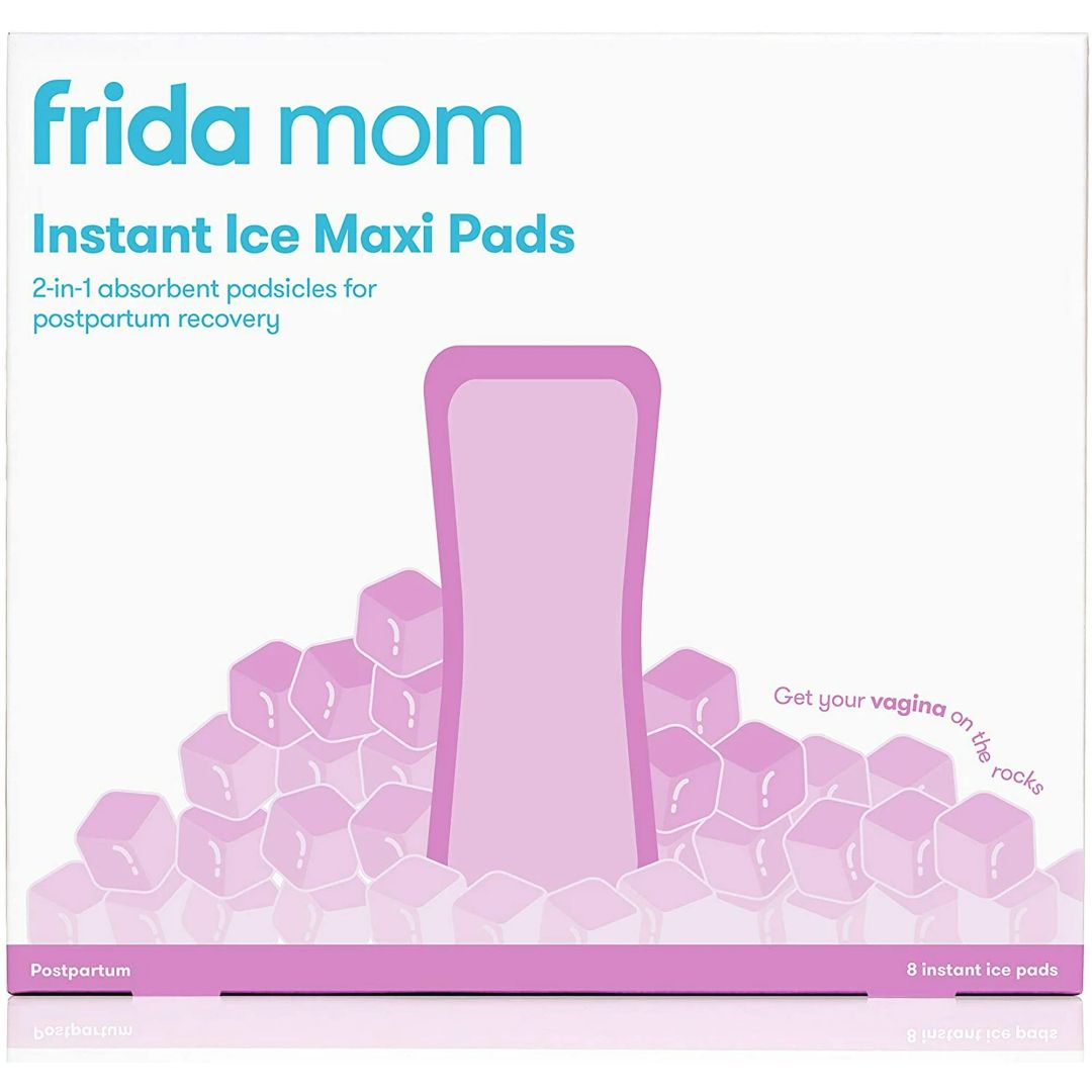 Frida Mom Instant Ice Maxi Pads, 8 Count