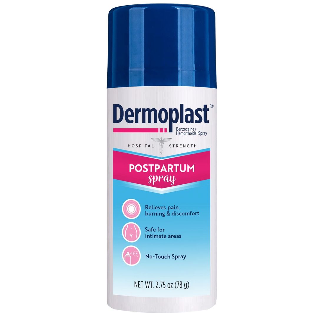 Dermoplast Postpartum Perianal Pain Relief Spray, Unscented, 2.75 oz