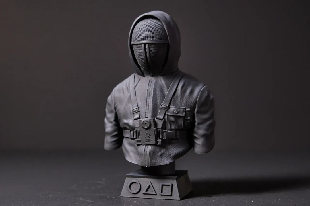 Busto de Soldado Squid Game