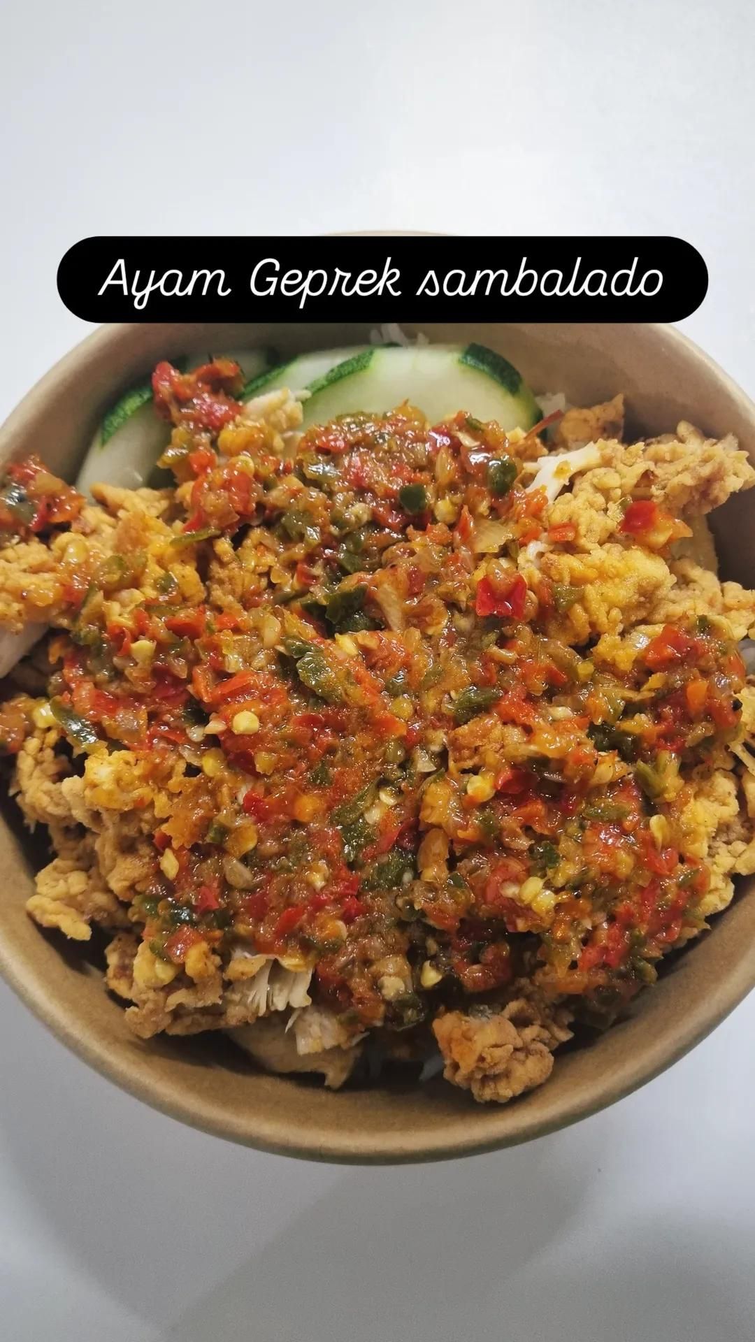 Nasi Ayam Geprek