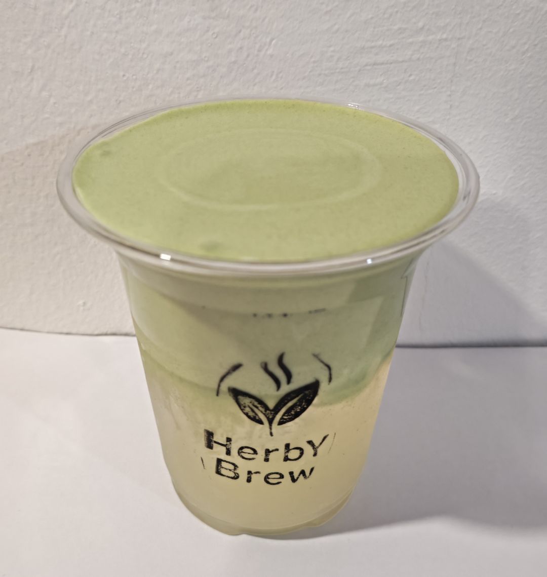 Iced Coconut Matcha Cloud Latte