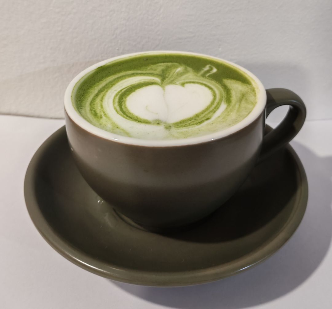 Hot Kurma (Red Date) Matcha Latte