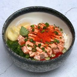 Salmon Mentai Don 