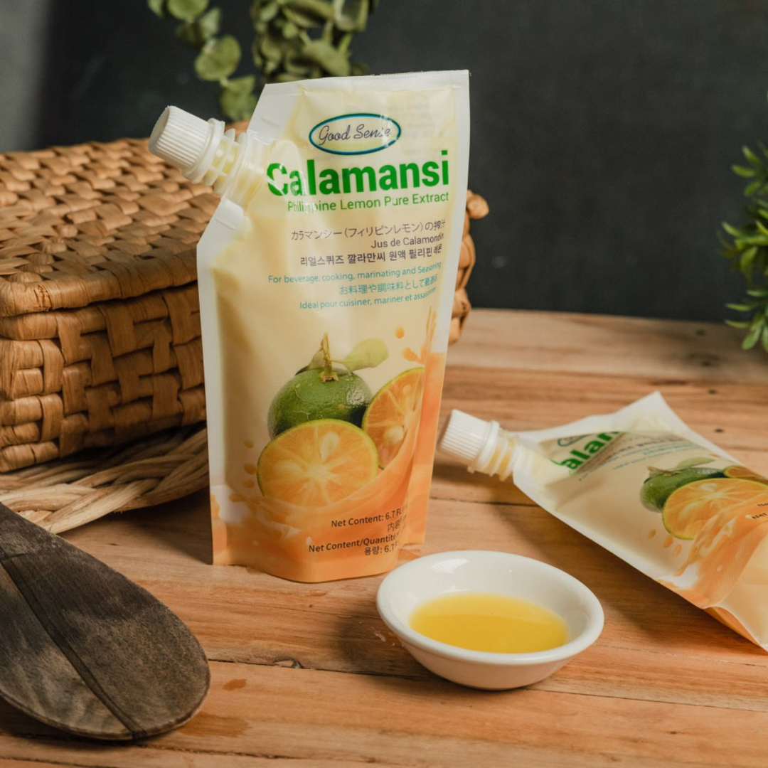 Good Sense Calamansi Extract in Doy Pack Philippine Lemon 200ml.