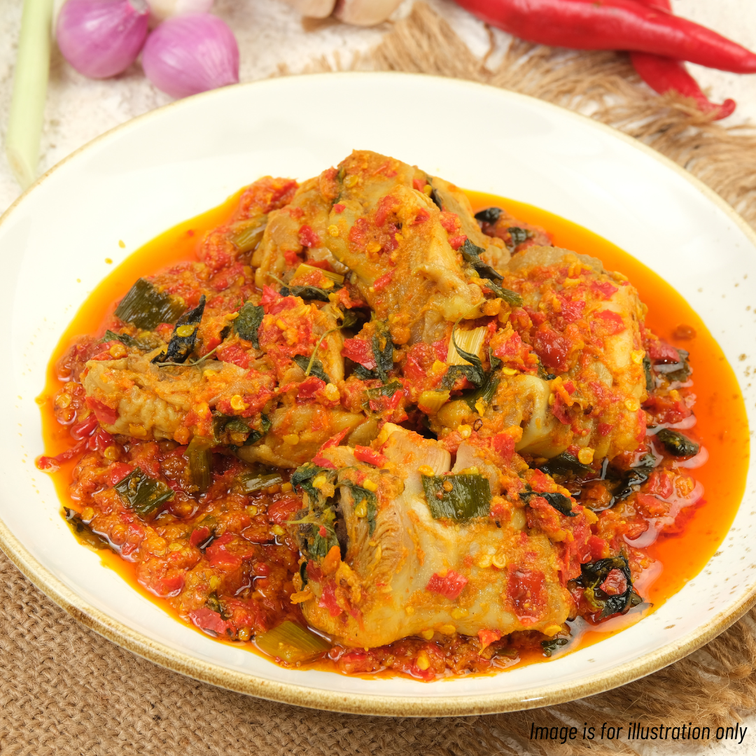Monday - Balado Chicken with Basil (Ayam Balado Kemangi)