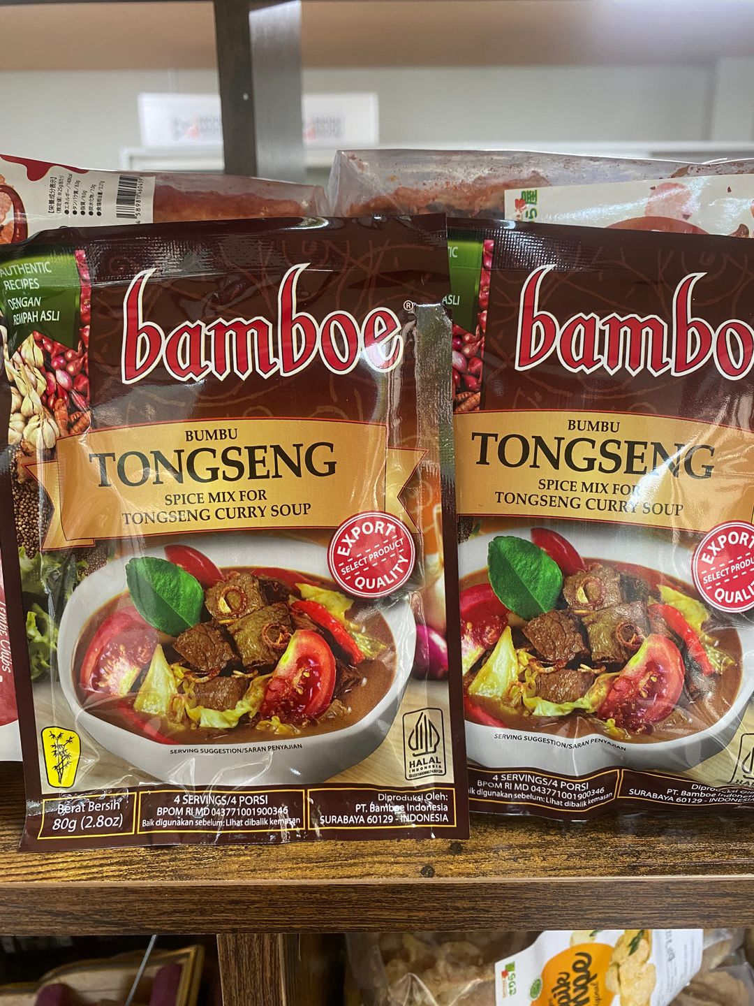 Bamboe bumbu Tongseng 80gr