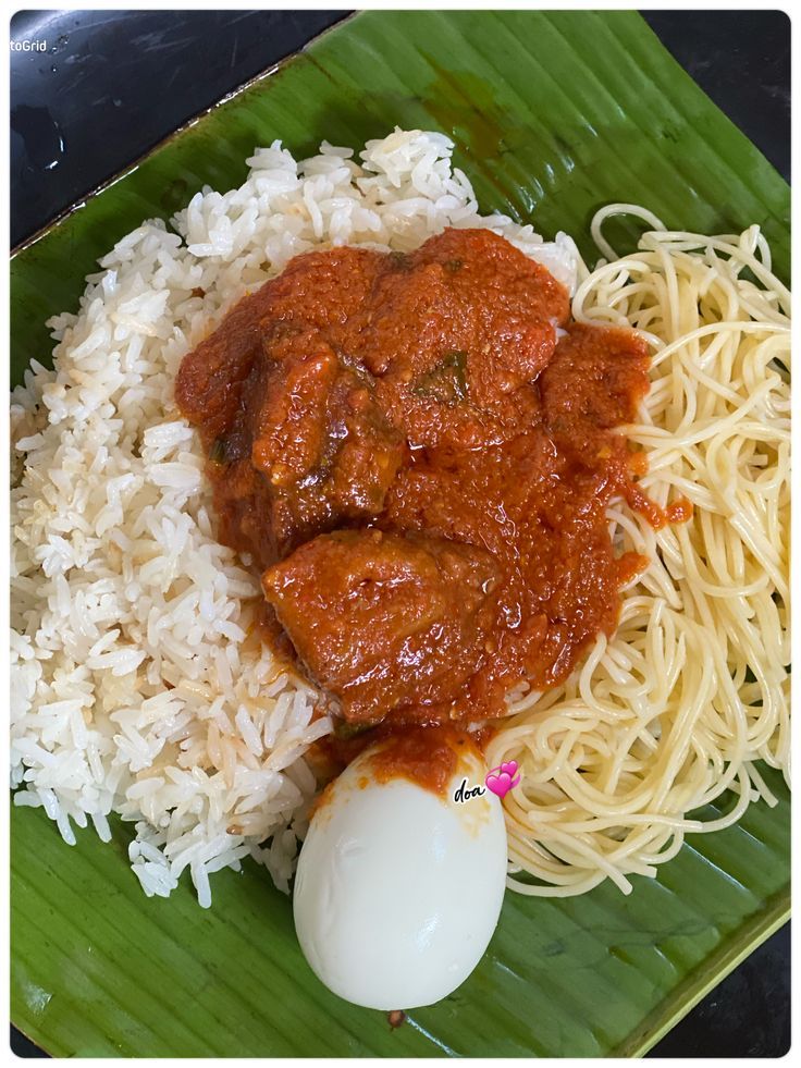 P5 = RIZ BLANC + MACARONI 